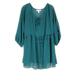 Motherhood Maternity Breezy Tunic Top Plus Size 1x